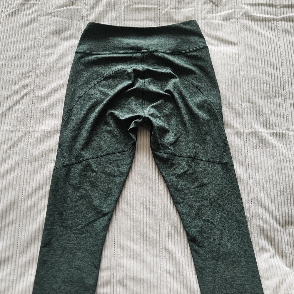 Outdoor Voices Forest Green High-Rise Leggings